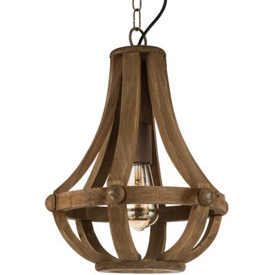 EGLO Pendelleuchte "KINROSS", braun, Ø:31cm, Lampen, Hängeleuchte, Hängelampe Image