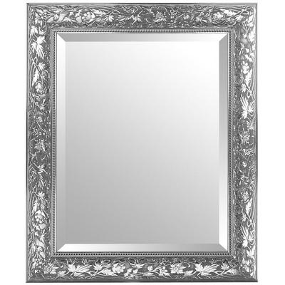 Dekospiegel LENFRA "Tina", silber (silberfarben), B:46cm H:96cm T:1,5cm, EPS-Kunststoff, Spiegel, Wandspiegel Image