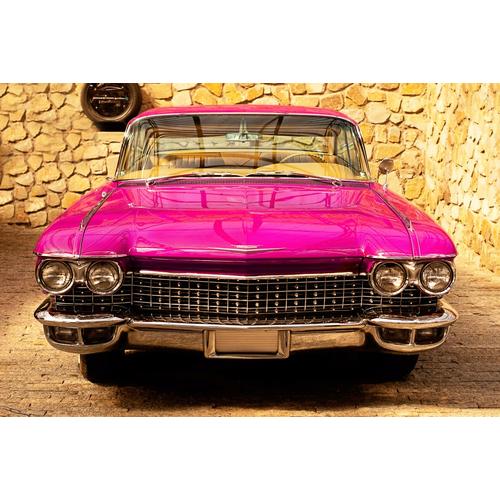 „PAPERMOON Fototapete „“Rosa oldtimer““ Tapeten Gr. B/L: 5,00 m x 2,80 m, Bahnen: 10 St., bunt Fototapeten“