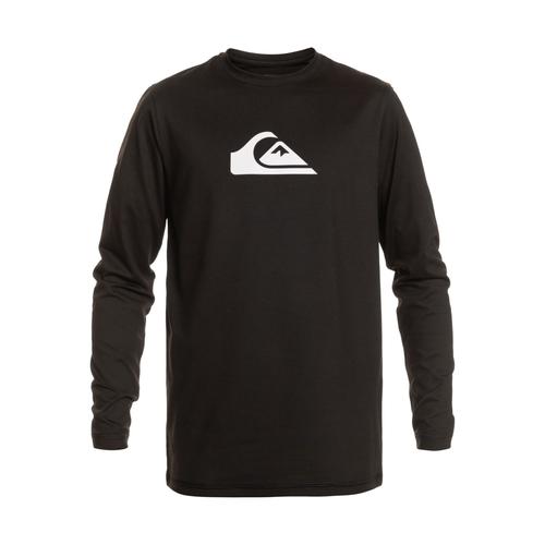 „Neopren Shirt QUIKSILVER „“Solid Streak““ Gr. S/172 – 177 cm & 61 -70kg, schwarz (black) Herren Shirts Surfen“