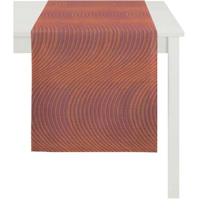 Tischläufer APELT "2913 Loft Style", orange, B:48cm L:140cm, Polyester, Viskose, Tischdecken Image