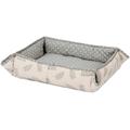 HEIM Tierbett "Lavendel" Tierbetten Gr. B/H/L: 52 cm x 2 cm x 62 cm, beige Hundebetten -decken