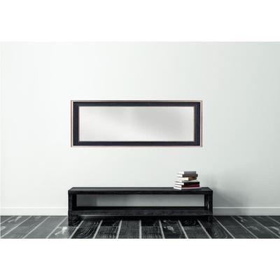 Dekospiegel LENFRA "Pria", schwarz, B:68cm H:108cm T:3,7cm, EPS-Kunststoff, Spiegel, Wandspiegel Image