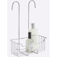 Badaccessoire-Set HEINE HOME, grau (chromfarben), Edelstahl, Badaccessoires-Sets