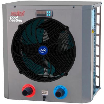Pool-Wärmepumpe GRE "HPM 30-Mini", grau (grau, schwarz), B:31cm H:46cm L:43,5cm, Metall, Kunststoff, Wärmepumpen Image