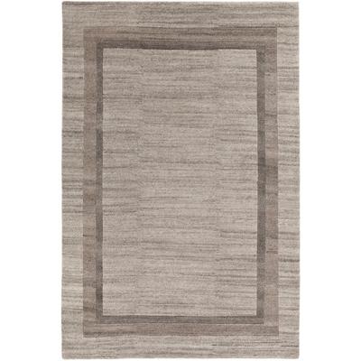 Wollteppich LUXOR LIVING "Lethbridge" Gr. 4, beige, B:170cm H:11mm L:240cm, Wolle, Teppiche, reine Wolle, handgeknüpft, mit Bordüre, Wohnzimmer Image