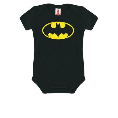 Body LOGOSHIRT "DC - Batman" Gr. 50, EURO-Größen, schwarz Baby Bodies mit lizenziertem Print