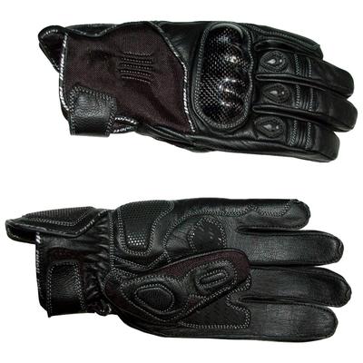 Motorradhandschuhe ROLEFF "RO 60" Gr. S, schwarz, Handschuhe, S, Obermaterial: 90% Rindsleder, 10% Nylon. Innenfutter: 100% Polyester, winddicht
