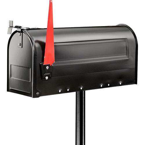 „BURG WÄCHTER Briefkasten „“893 S““ Briefkästen Pfosten für Mailbox schwarz Briefkästen Hausnummern“