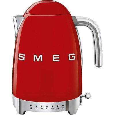 SMEG Wasserkocher "KLF04RDEU", rot, B:22,3cm H:28cm T:17,1cm, Wasserkocher