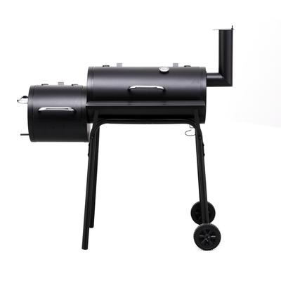 Smoker TEPRO "Mini Wichita" Grills Gr. B/H/T: 115cm x 116cm x 64cm, schwarz BxTxH: 115x63,5x116,5 cm