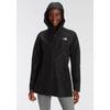 Funktionsmantel THE NORTH FACE "HIKESTE", Damen, Gr. XS (32/34), schwarz, Obermaterial: 100% Polyester. Futter: 100% Polyester, sportlich, hoch geschlossener Ausschnitt, Langarm mit Gummizug, Mäntel, Wasserdicht, winddicht, feminin geschnitten