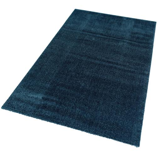 "Teppich ASTRA ""Savona 180"" Teppiche Gr. B/L: 133 cm x 190 cm, 20 mm, 1 St., blau (navy) Esszimmerteppiche"