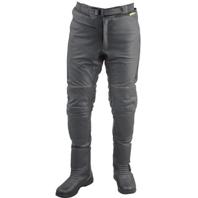 Motorradhose ROLEFF "Racewear" Gr. 46, schwarz, Hosen, 46, N-Gr, Obermaterial: 100% Rindnappaleder. Innenfutter: 100% Polyester, wind- und wasserdicht