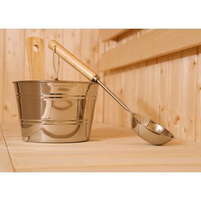 Saunaaufgussset WEKA, silber (silberfarben), Aufguss-Sets Image