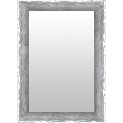 Dekospiegel LENFRA "Alia", silber (silber matt), B:57cm H:77cm T:1,4cm, Holzwerkstoff, Spiegel, Wandspiegel Image