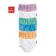 Slip PETITE FLEUR Gr. 140, 6 St., bunt (flieder, mint, blau, pfirsich, weiß, weiß) Kinder Unterhosen Slip Unterhose