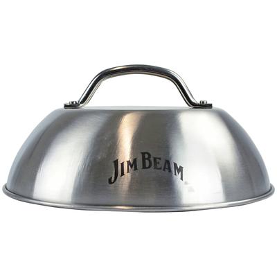 Deckel JIM BEAM BBQ Gr. Ø 22 cm, silberfarben (edelstahlfarben) Zubehör für Grills