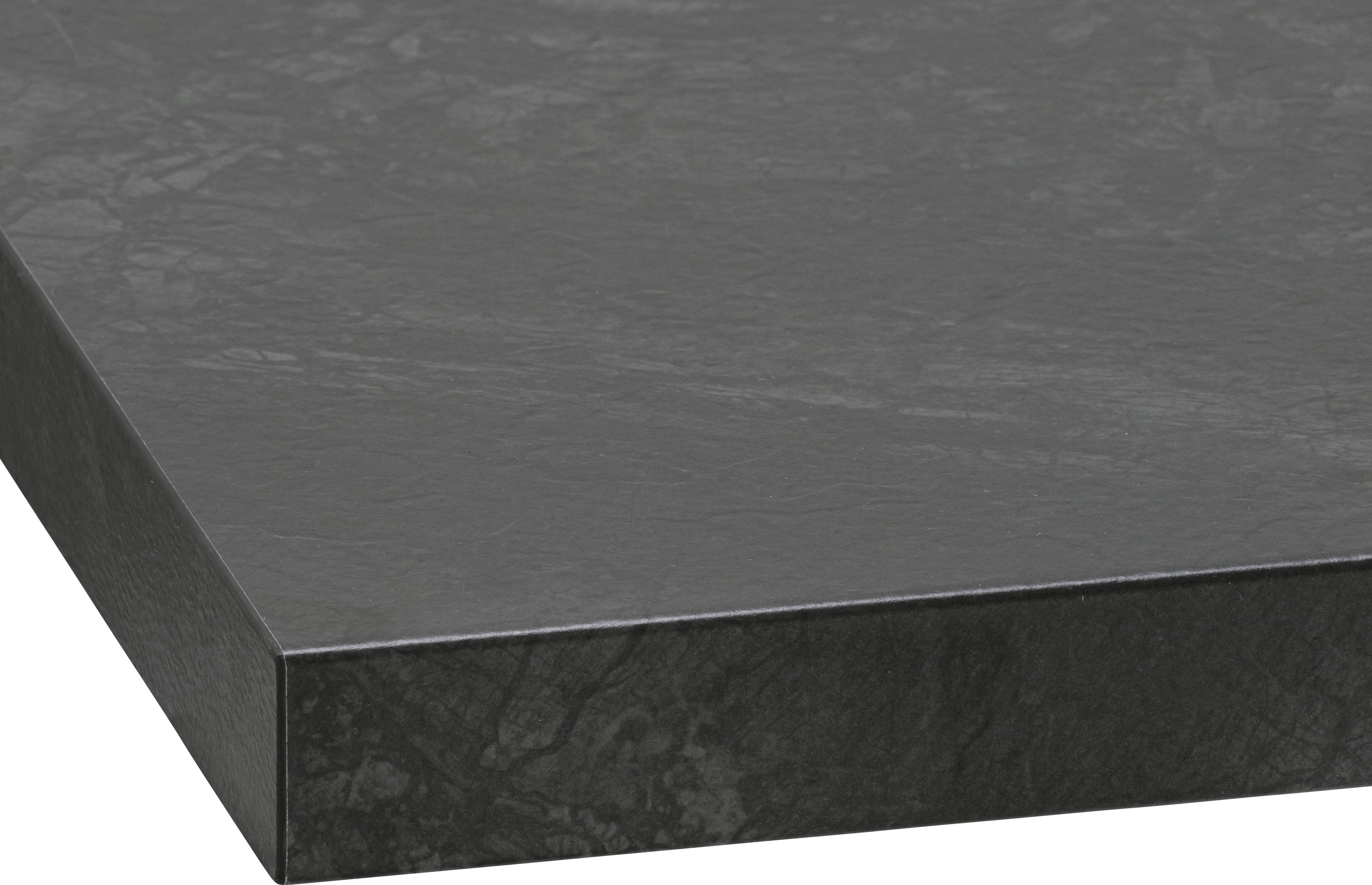 Arbeitsplatte WIHO KÜCHEN "Flexi 38", schwarz (granit schwarz), B:120cm H:3,8cm T:60cm, Tischplatten, 38 mm stark Image