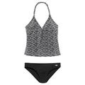 Tankini VENICE BEACH Gr. 170/176, N-Gr, schwarz-weiß (schwarz, weiß) Kinder Bikini-Sets Bikinis