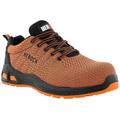 HEROCK Sicherheitsschuh "Titus S1P Niederige Sicherheitssneakers" Schuhe Gr. 45, orange Sicherheitsschuhe