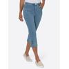 7/8-Jeans CASUAL LOOKS, Damen, Gr. 21, Kurzgrößen, blau (blau, bleached), 78% Baumwolle, 20% Polyester, 2% Elasthan, unifarben, 7/8-Länge, Jeans