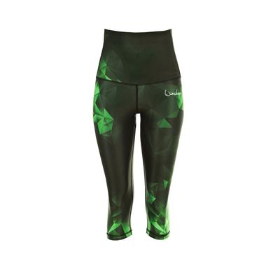 Leggings WINSHAPE "High Waist HWL202", Damen, Gr. L, Normalgrößen, grün (smaragd), 80% Polyester, 20% Elasthan, Hosen, mit Anti-Rutsch-Effekt