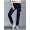 Sweathose TRIGEMA "TRIGEMA Jogginghose in leichter Sweat-Qualität", Damen, Gr. L, US-Größen, blau (navy), 50% Baumwolle, 50% Polyester, sportlich, Hosen