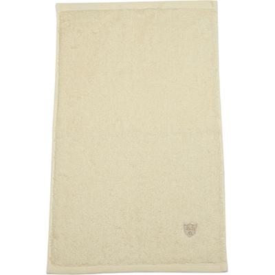 Gästehandtuch ROSS "Vita", beige (sand), B:30cm L:50cm, Frottier, Obermaterial: 100% Baumwolle, Handtücher (Packung), Bestickung ROSS-Emblem Image