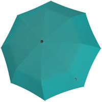 Taschenregenschirm KNIRPS T.020 small manual, aqua blau (aqua) Regenschirme Taschenschirme