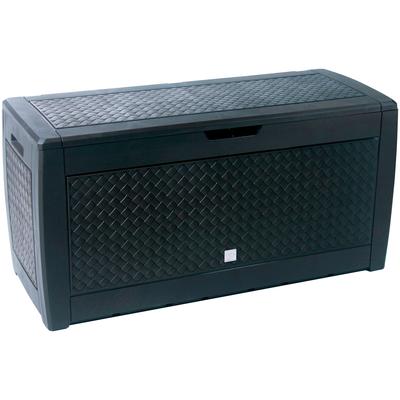 Aufbewahrungsbox PROSPERPLAST "Matuba, TOPSELLER", grau (anthrazit), B:119cm H:60cm T:48cm, Aufbewahrungsboxen, 310 l Fa