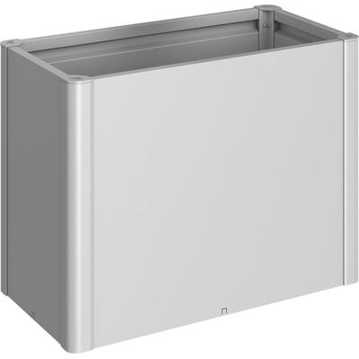 Hochbeet BIOHORT "HochBeet", silber (silberfarben, metallic), B:102cm H:77cm T:53cm, Stahlblech, Pflanzgefäße, BxTxH: 102x53x77 cm