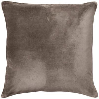Kissenhülle HEINE HOME Gr. 2, grau (taupe), B:40cm L:40cm, Baumwolle, 100% Baumwolle, Kissenbezüge Image