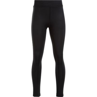 Trainingstights ZIGZAG "Valerie", Kinder, Gr. 110, EURO-Größen, schwarz, 90% Polyester, 10% Elasthan, unifarben, sportlich, lang, Hosen, aus schnelltrocknendem Funktionsstretch