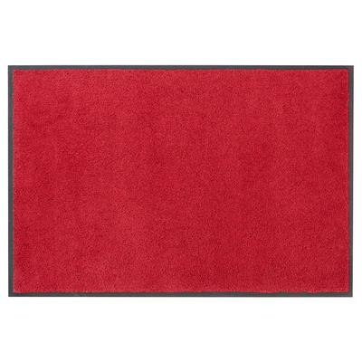 Fußmatte ANDAS "Lavea" Teppiche Gr. B/L: 75 cm x 120 cm, 9 mm, 1 St., rot Designer Fußmatten