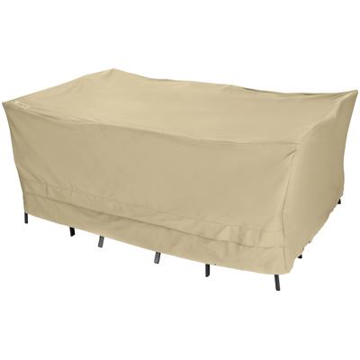 Abdeckhaube TEPRO "Universal", beige, B:350cm H:150cm T:95cm, Polyester, Hüllen, für rechteckige Sitzgruppen á 350x150 c