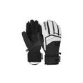 Skihandschuhe REUSCH "Steven R-TEX XT" Gr. 9, schwarz-weiß (schwarz, weiß) Damen Handschuhe Sporthandschuhe