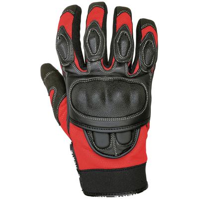 Motorradhandschuhe NERVE "Sporty" Gr. XXL, rot, Handschuhe, XXL, mit Weitenverstellung