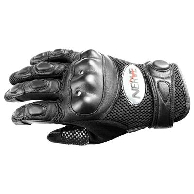 Motorradhandschuhe NERVE "KQ07" Handschuhe Gr. M, schwarz Motorradhandschuhe