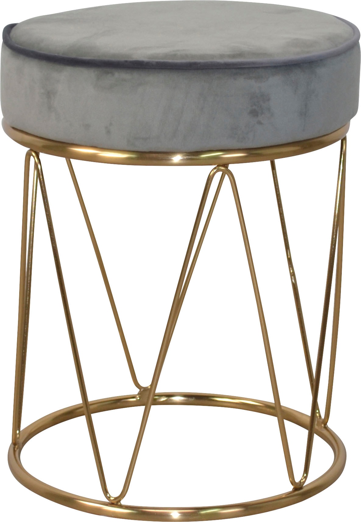 Sitzhocker INOSIGN "Liano", grau, H:45cm, Hocker