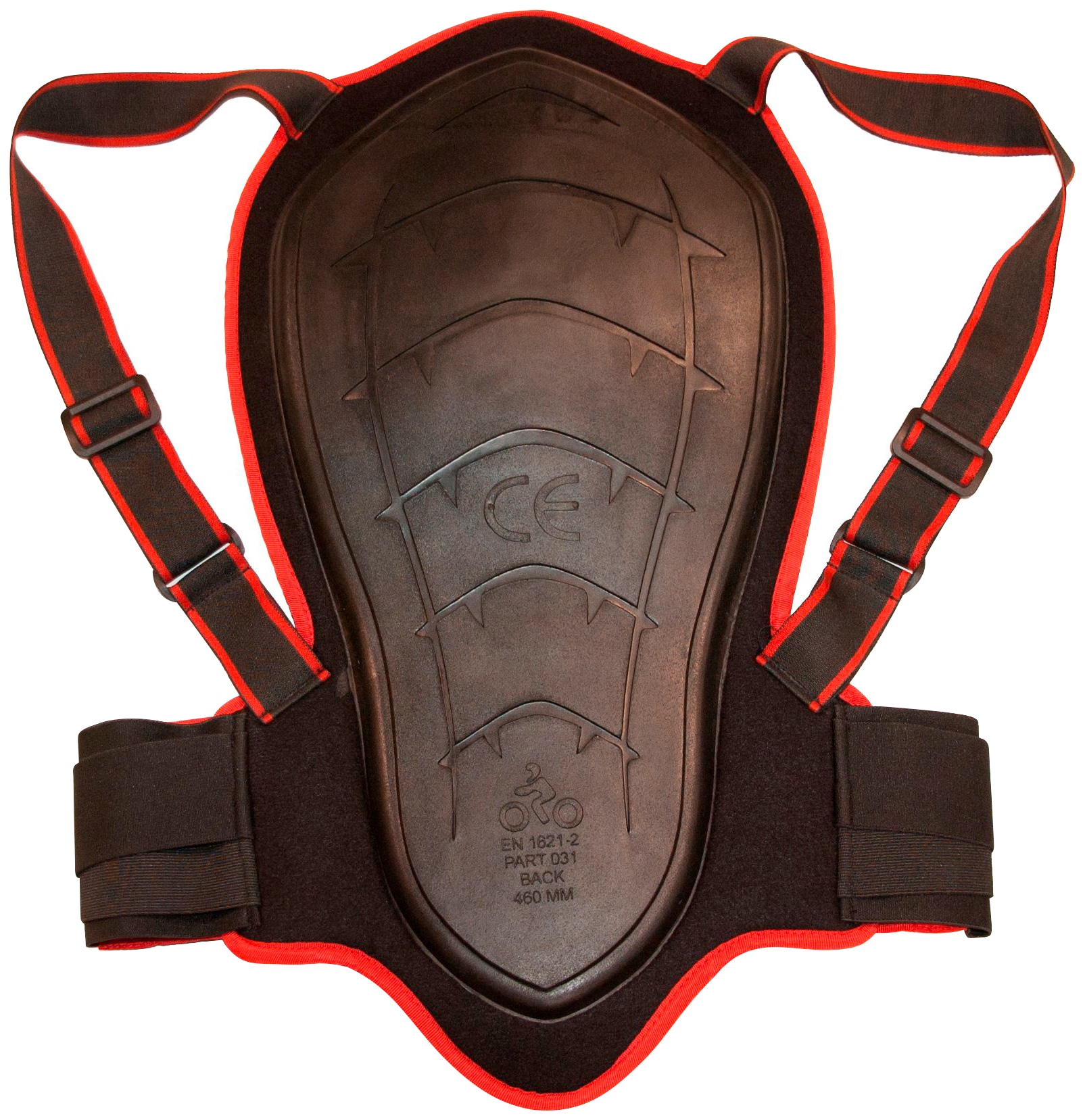 Rückgrat-/Rückenprotektor ROLEFF Gr. S, schwarz (schwarz, rot), Protektoren, S, Polyurethan Image