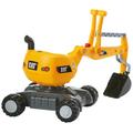 Spielzeug-Aufsitzbagger ROLLY TOYS "Digger CAT" Spielzeugfahrzeuge gelb Kinder Baumaschinen, Kräne Bagger