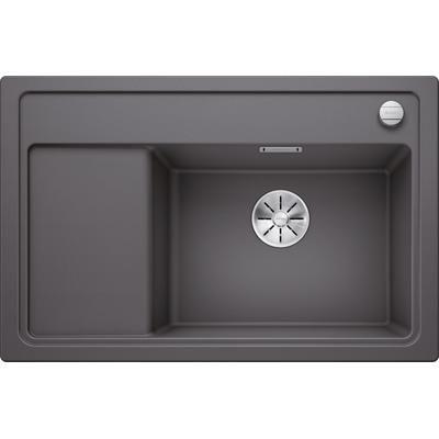 BLANCO Küchenspüle "ZENAR XL 6 S Compact" Küchenspülen Gr. Hauptbecken rechts, grau (felsgrau) Küchenspülen