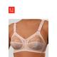 Bügelloser BH TRIUMPH "Doreen X" Gr. 85, Cup B, beige (puder) Damen BHs ohne Bügel