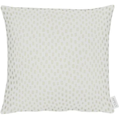 Dekokissen APELT "9601" Gr. 1, gold (goldfarben, weiß, gepunktet), B:39cm H:5cm L:39cm, Polyester, Dekokissen_Sitzkissen_Kissenhüllen, Kissenhülle mit Füllung, 1 Stück Image