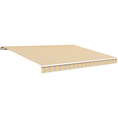 Gelenkarmmarkise WISMAR Gr. 10, bunt (grau, blau, gelb), B:400cm, Polyacryl, Markisen, B: 400 cm, in versch. Ausfällen und Dessins Image