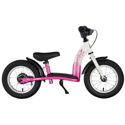 Laufrad BIKESTAR "BIKESTAR Kinderlaufrad Classic ab 3 Jahre mit Bremse", pink (pink, weiß), Laufräder, KinderL:90cm, L:90cm