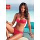 Bügel-Bandeau-Bikini LASCANA Gr. 38, Cup A, rot Damen Bikini-Sets Ocean Blue