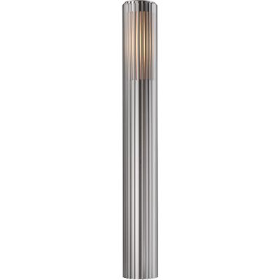 Pollerleuchte NORDLUX "Aludra 95", grau, Lampen, langlebiges eloxiertes Aluminium