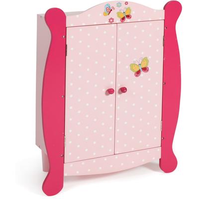 Puppenkleiderschrank CHIC2000 "Papilio Pink", pink, Puppenmöbel, KinderB:46cm H:59cm T:46cm, MDF, B:46cm H:59cm T:46cm Image